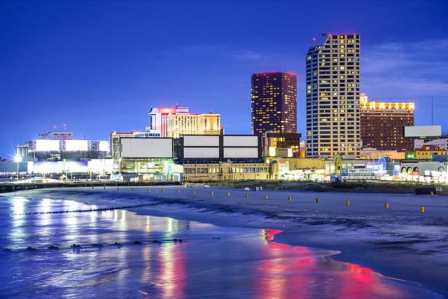 Atlantic City, New Jersey cityscape