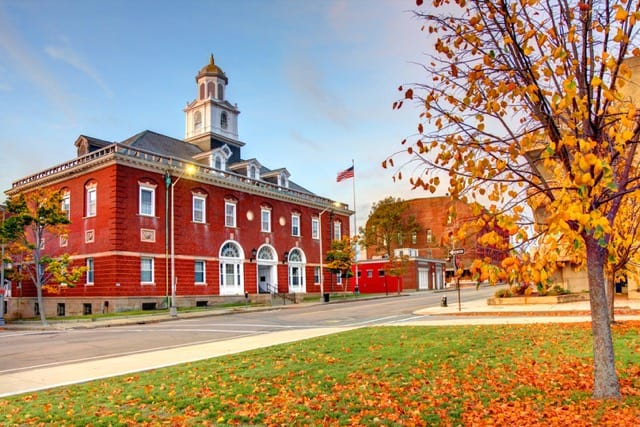 Autumn in Brockton, Massachusetts