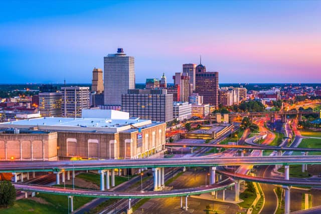 Memphis cityscape