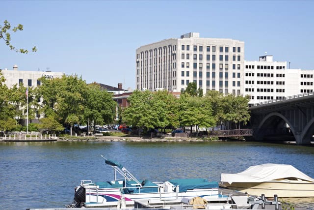 Morning in Rockford, Illinois