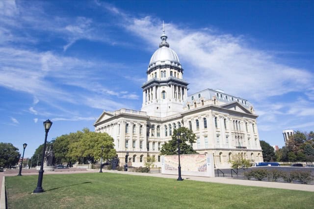 Illinois State Capitol in Springfield
